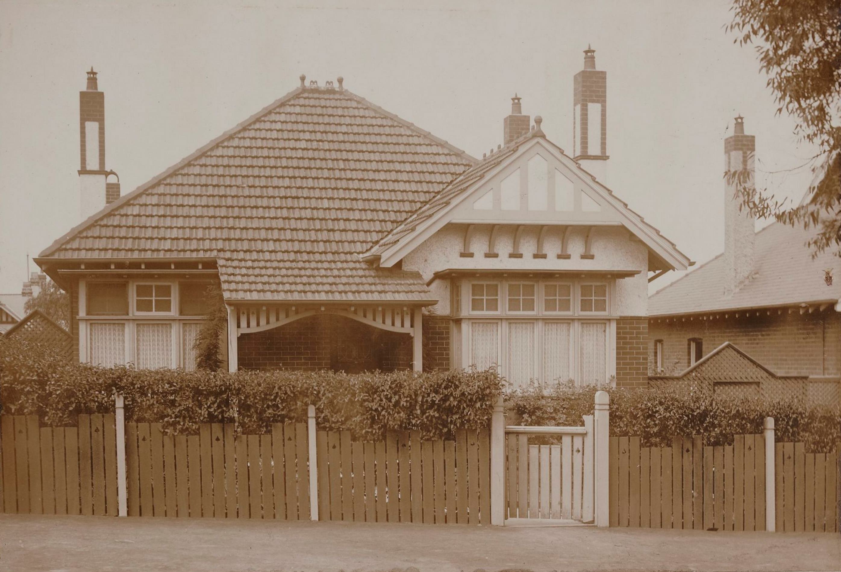 Residence, Haberfield, N.S.W. around 1913  / photographer unknown