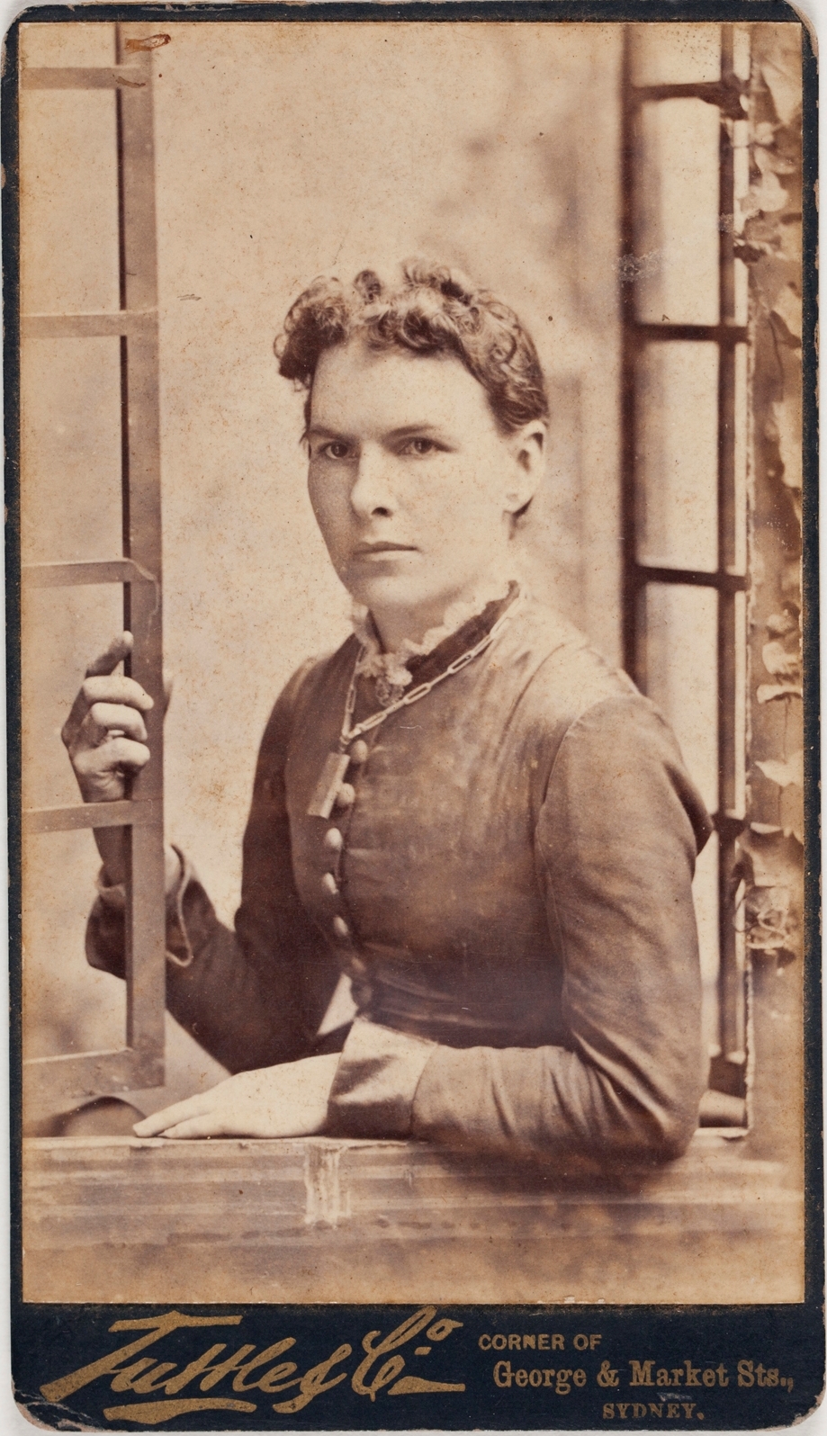 Georgina Isabella [Georgie] Thorburn, around 1884 / Tuttle & Co.