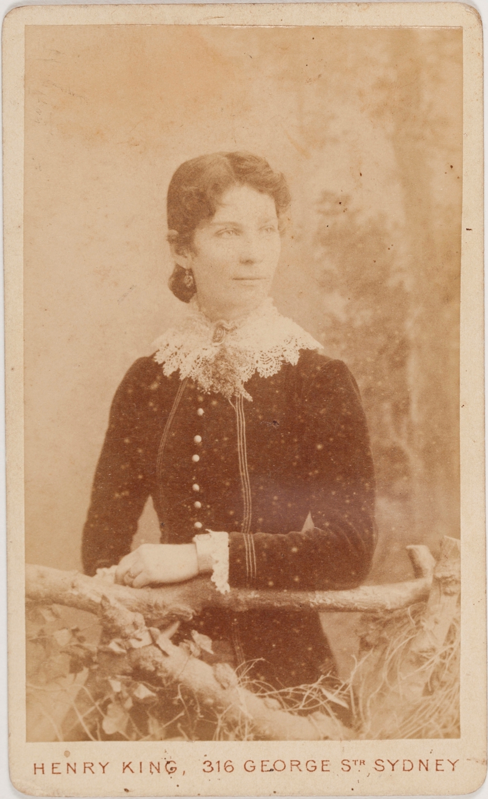 Jessie Catherine [Kate] Thorburn, around 1885 / Henry King