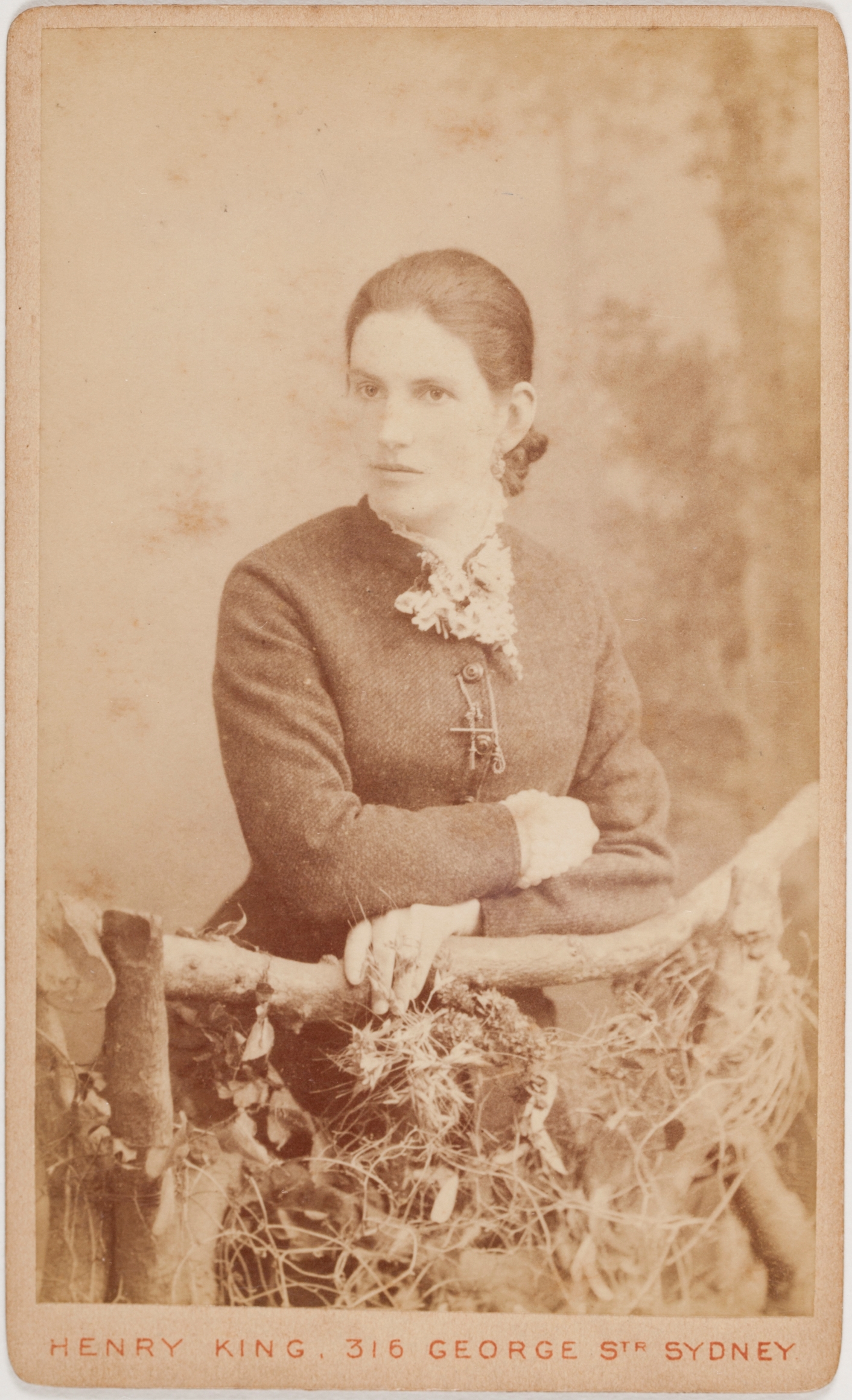 Margaret Hannah Stafford, nee Thorburn, around 1884 / Henry King