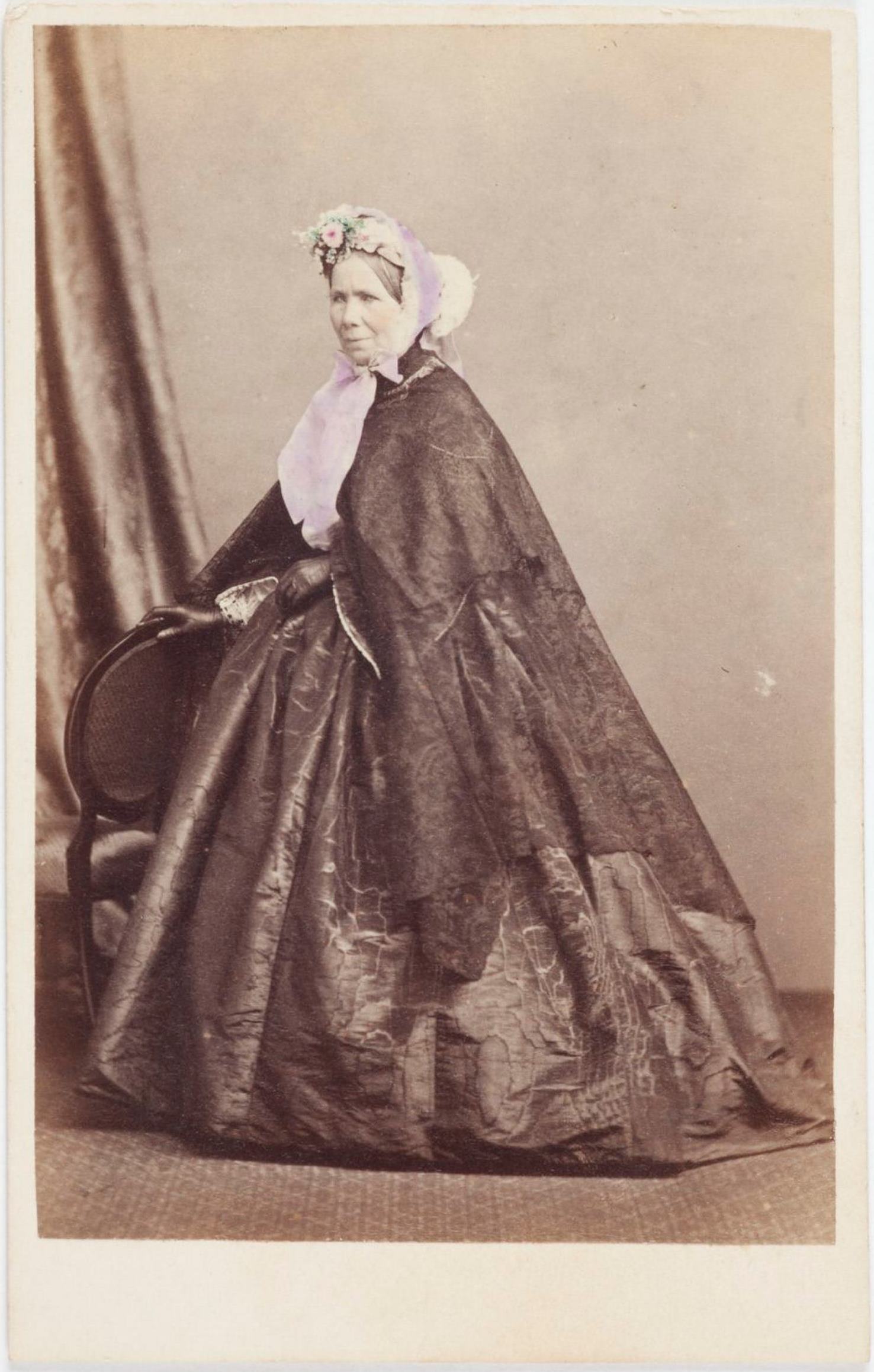 Jane Kennerley (1809-1877), around 1870 / Chas. A. Woolley, photographer