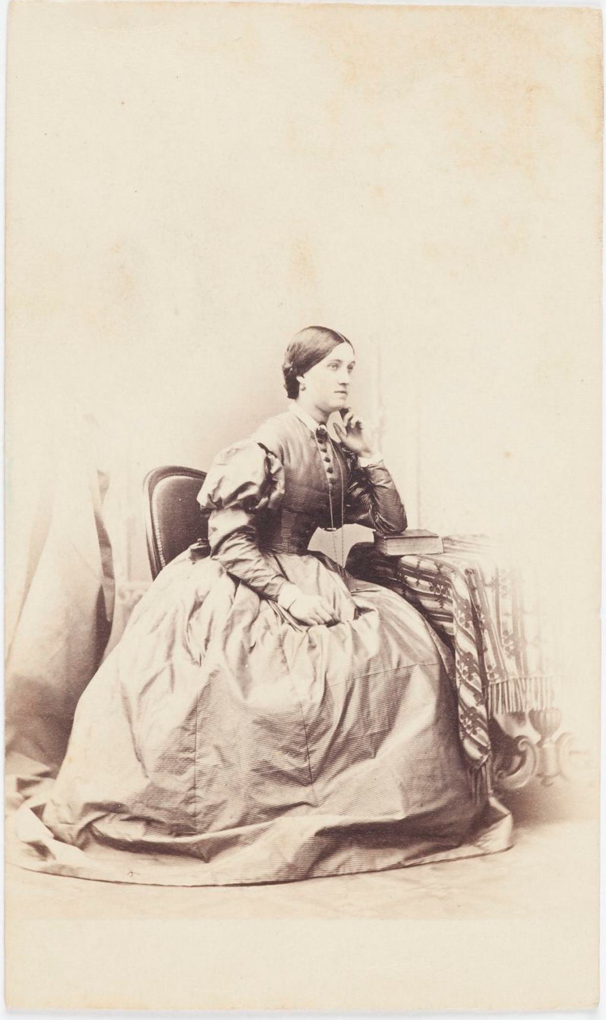 Jane Emma Terry, nee Peters (1845-1921), around 1865 / photographer unknown